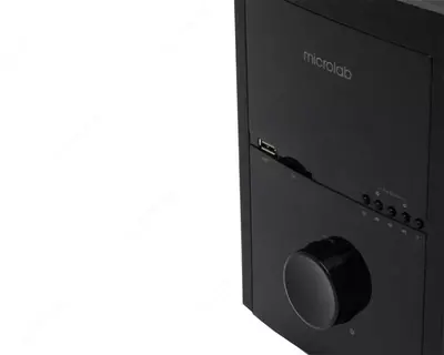 Microlab M-700BT 46W 2.1 karnaylar (RMS) — yozgi uy va kvartira uchun sabvufyer. Microlab M-700BT 46W 2.1 karnaylar (RMS) — yozgi uy va kvartira uchun sabvufyer.