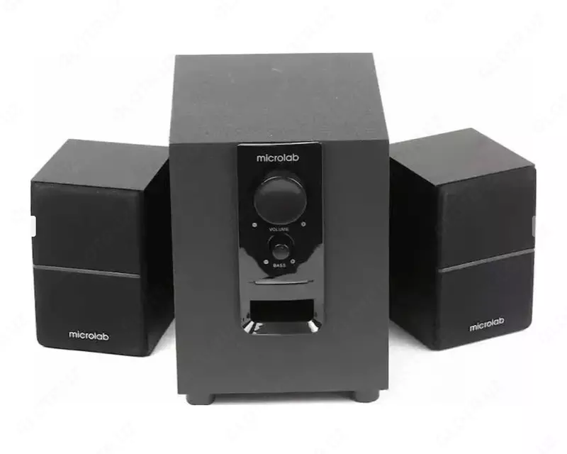 330 000 so'm Microlab M-106 2.1 — 10Vt quvvatli MDF korpusli kolonkalar