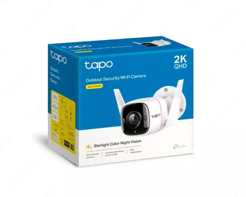 Камера TP-Link Tapo C320WS 2K — С Датчиком Движения - 407 000 сум