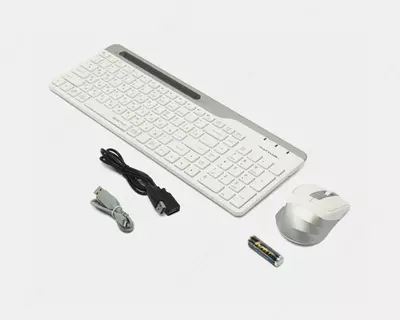 Беспроводной набор A4Tech FG2400 AIR2 белый Только в розницу