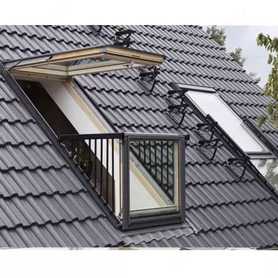 Мансардное окно VELUX CABRIO