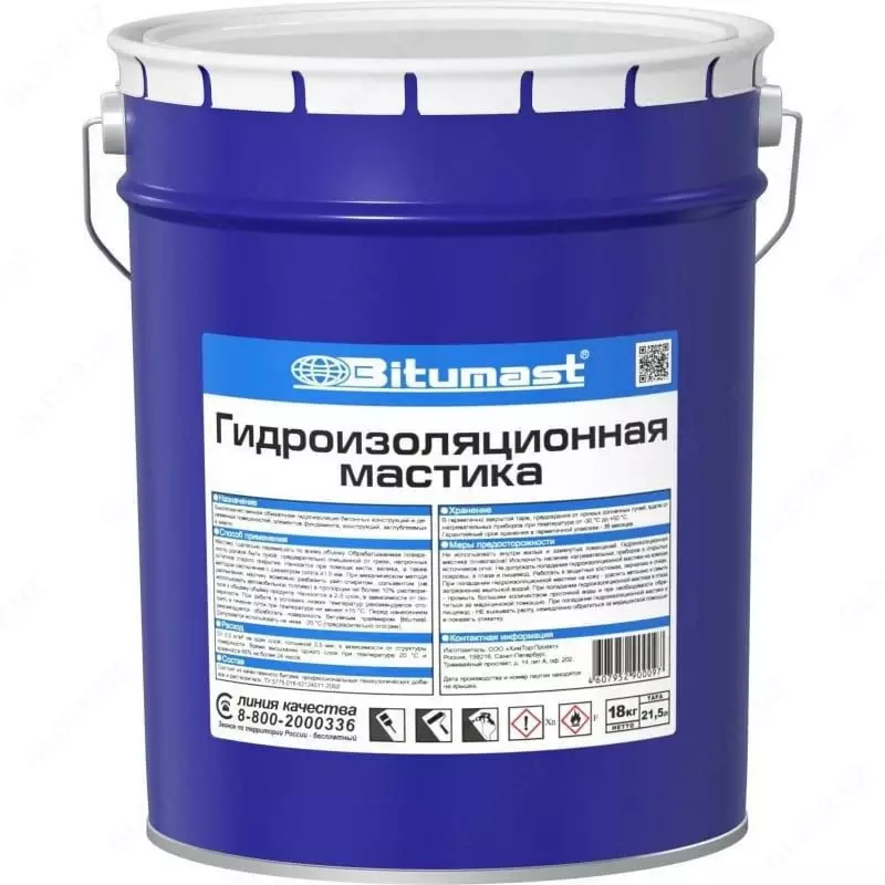 BITUMAST Мастика гидроизоляционная