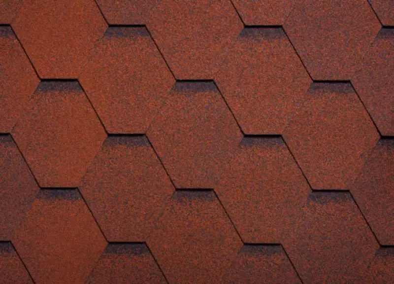 Черепица для крыши RUFLEX - коллекция SOTA красный крыжовник