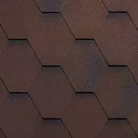 Черепица для крыши RUFLEX - коллекция SOTA тёмный шоколад