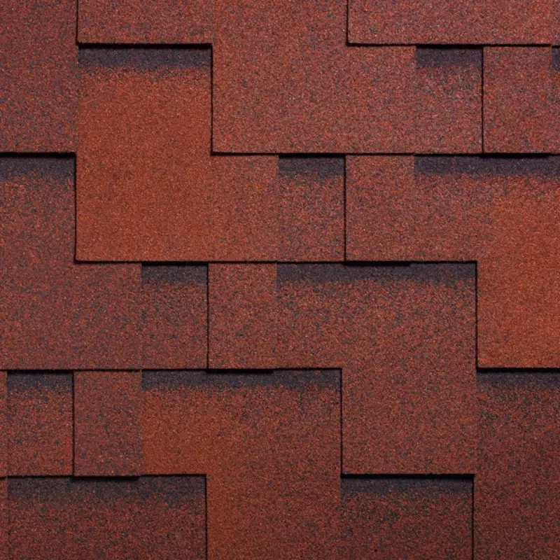 Черепица для крыш RUFLEX - коллекция RUNA красный крыжовник