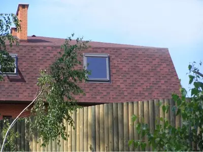 Черепица для крыш RUFLEX - коллекция RUNA красный крыжовник - DATNET