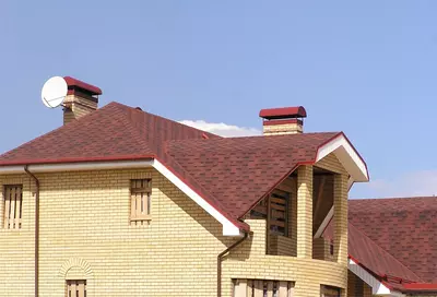 Черепица для крыш RUFLEX - коллекция RUNA красный крыжовник