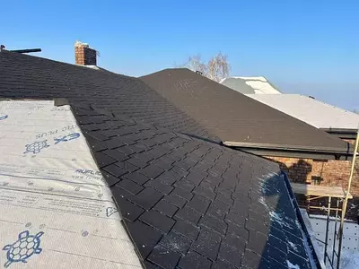 RUFLEX tom qoplamasi gontlari — DRANKA kollektsiyasi Qora (Deep Black) - 288 000 so'm / kv.m