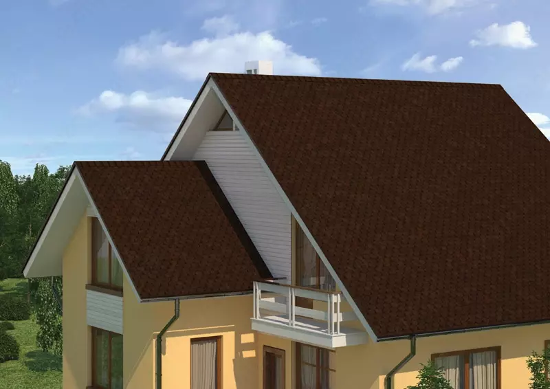 Черепица для крыш RUFLEX - коллекция ORNAMI тёмный шоколад - 288 000 сум