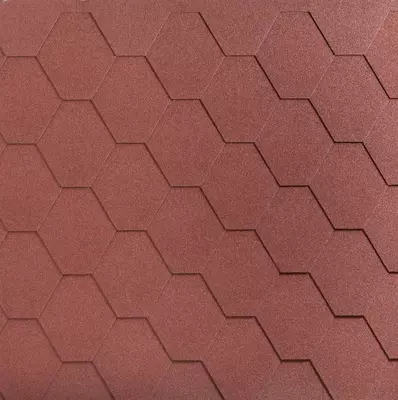 Черепица для крыш KATEPAL - коллекция - KL Red