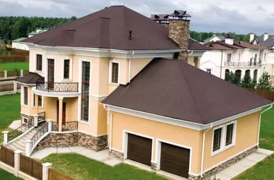 338 000 сум / кв.м Черепица для крыш KATEPAL - коллекция - KL Brown