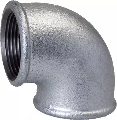 Отвод 90гр. чугунный муфтовый