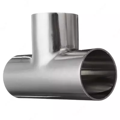 Тройник нержавеющий равно проходной