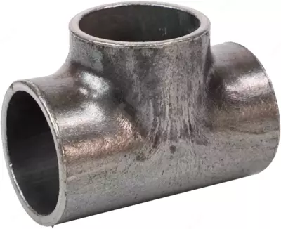 Тройник стальной равно проходной