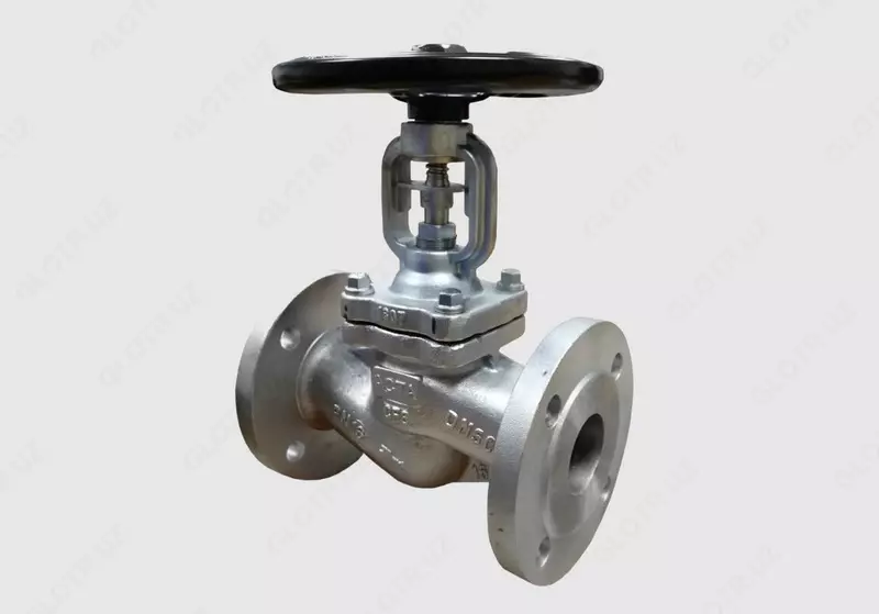 Вентиль запорный нержавеющий 15нж 65нж