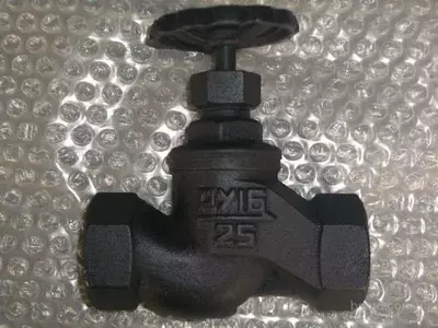 Вентиль запорный чугунный 15кч18п муфтовый