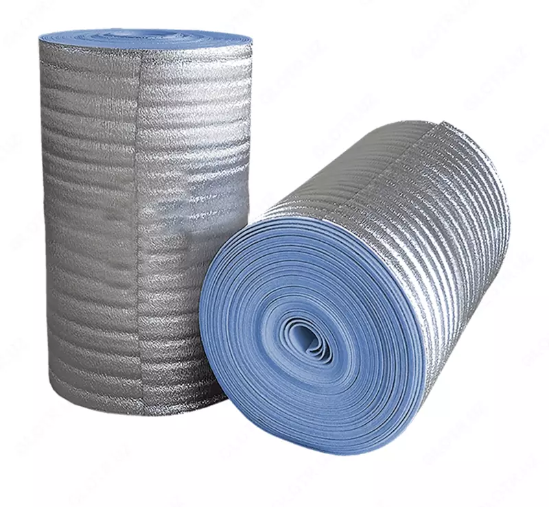   Ламинированное полотно (ПЛ) MAXIZOL вспененный полиэтилен 8 мм