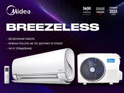 Кондиционер Midea BreezeleSS 12 BTU