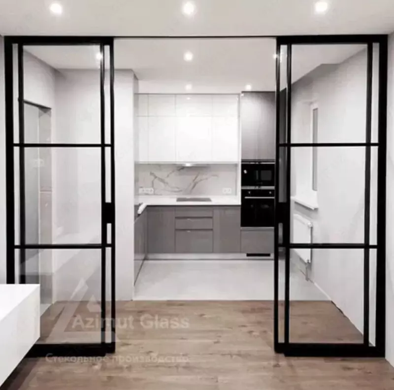 Стеклянные перегородки