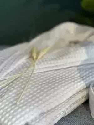 Халат Вафельный Банный | Дышащий, Уютный