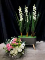 Искусственные цветы 95 см для солнечных комнат и декоративных офисов - от {0} сум