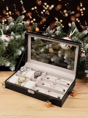 Шкатулка для Очков и Часов Органайзер от Диллера