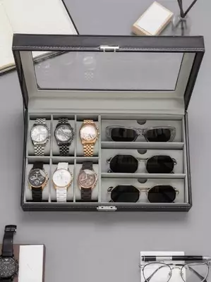 Шкатулка для Очков и Часов Органайзер от Диллера