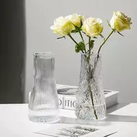 Ваза стеклянная для цветов | Декоративная ваза для интерьера |Доставка - от {0} сум