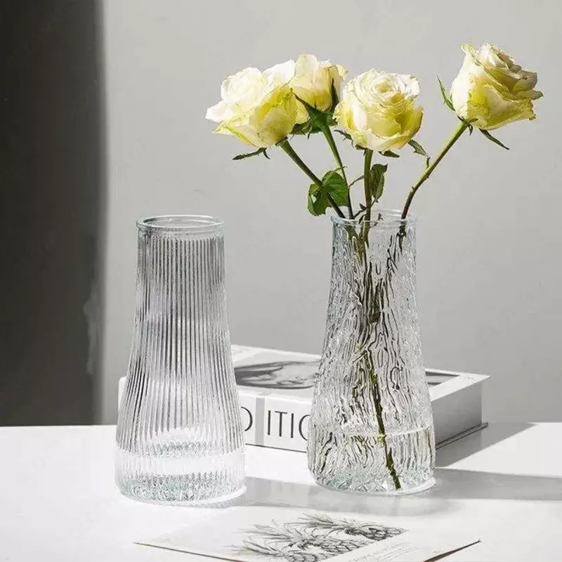 Ваза стеклянная для цветов | Декоративная ваза для интерьера |Доставка - от {0} сум