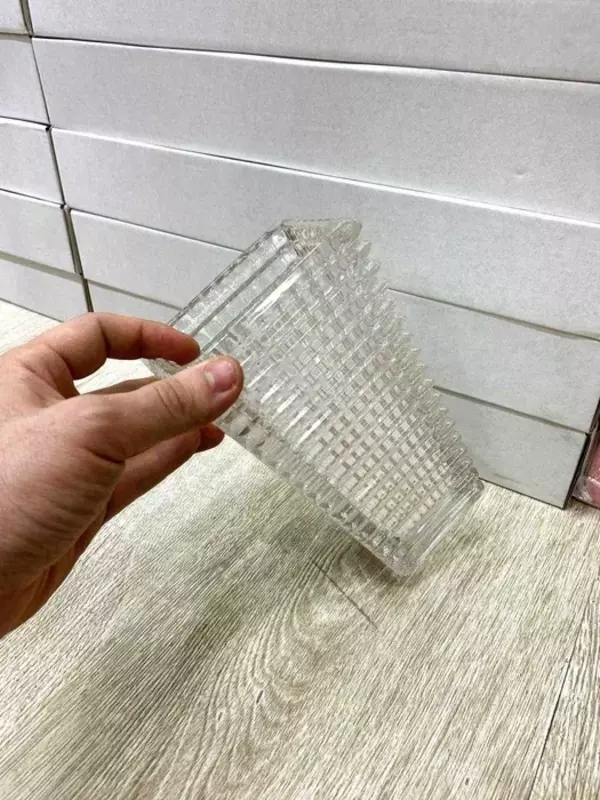 от {0} сум Ваза стеклянная с рельефным дизайном – Элегантность для вашего декоре!