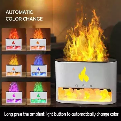Увлажнитель Воздуха с Эффектом пламени c Разноцветной Подсветкой - 160 000 сум / шт
