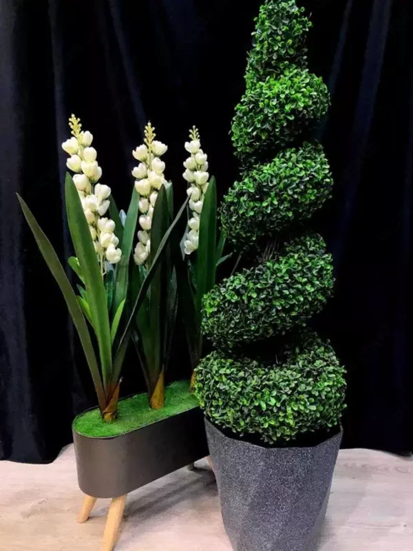 Дерево Спиралевидное Гирляндовое 1.2м для офиса