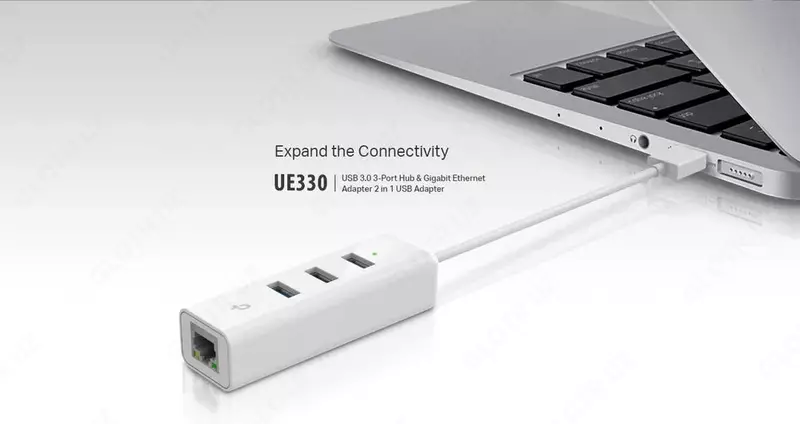 HUB USB 3.0 UE330C и Адаптер Gigabit Ethernet USB-2в1 - от {0} сум