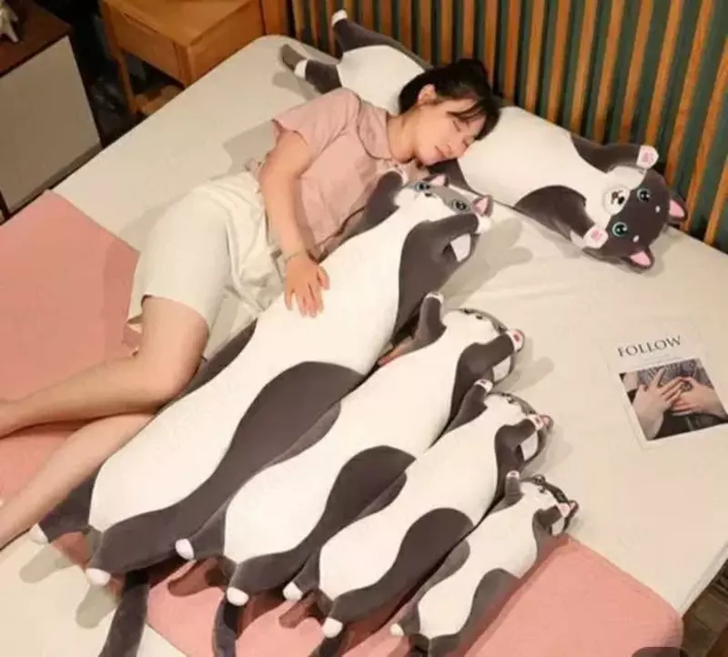 Мягкая Игрушка "Кот-батон" 90см - Подушка для беременных!