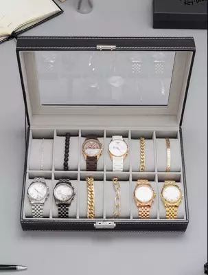 Органайзер для Часов и Очков Подарок для Мужчин и Женщин Органайзер для Часов и Очков Подарок для Мужчин и Женщин