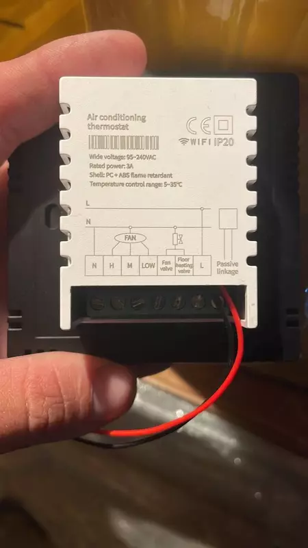 220v konvektor uchun xona termostati