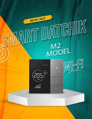 Xona uchun Wi-Fi sensori (suv isitiladigan pol)