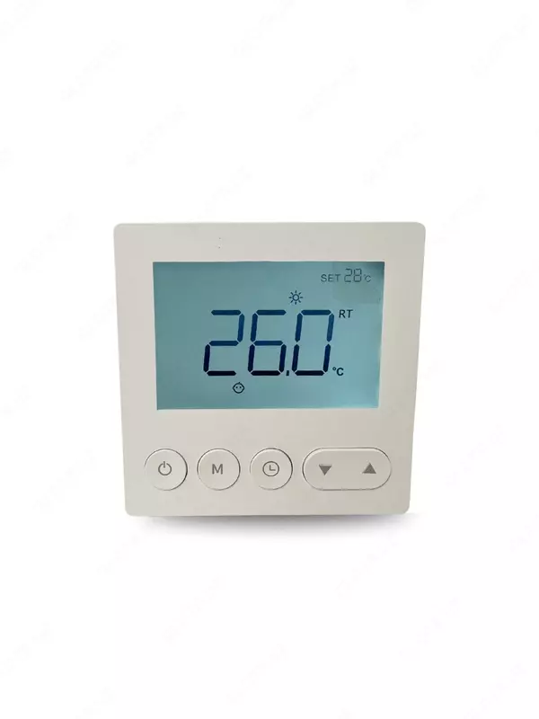 Xona sensori, termostat. Wi-Fi (suvli va elektr isitiladigan pol uchun)