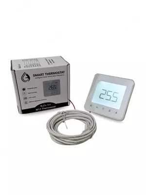 Xona sensori, termostat. Wi-Fi suvli va elektr isitiladigan pol uchun.