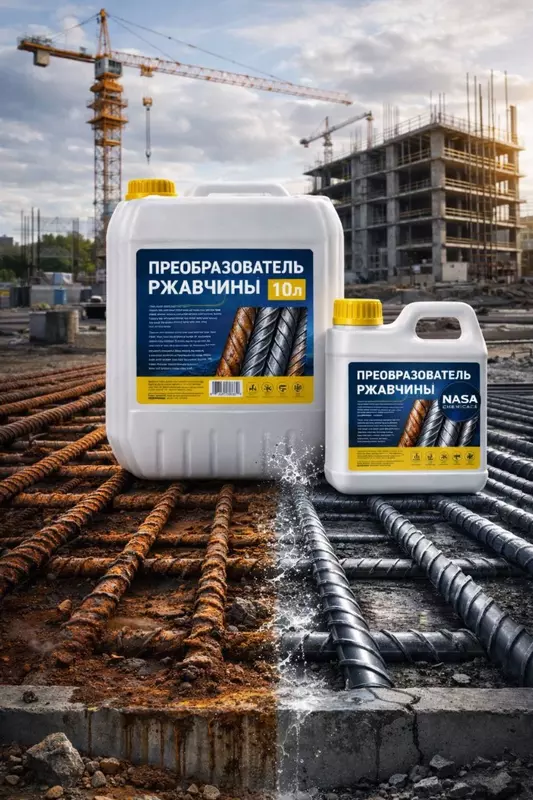 Преобразователь ржавчины NASA (Очиститель Ржавчины)