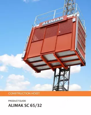 строительных подъемников