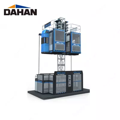 Грузопассажирский лифт двух кабинный