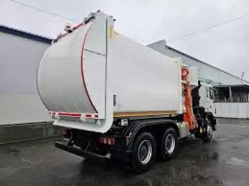 по запросу Мусоровоз с боковой загрузкой