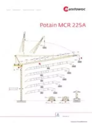 Potain MCR 225A Potain MCR 225A
