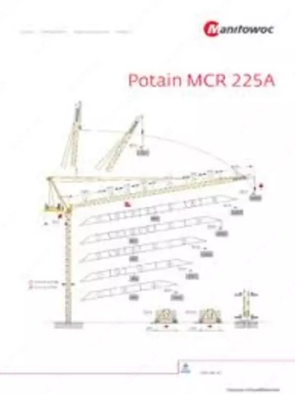 по запросу Potain MCR 225A