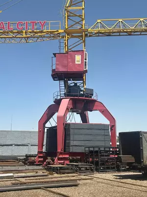 Монтаж башенных кранов