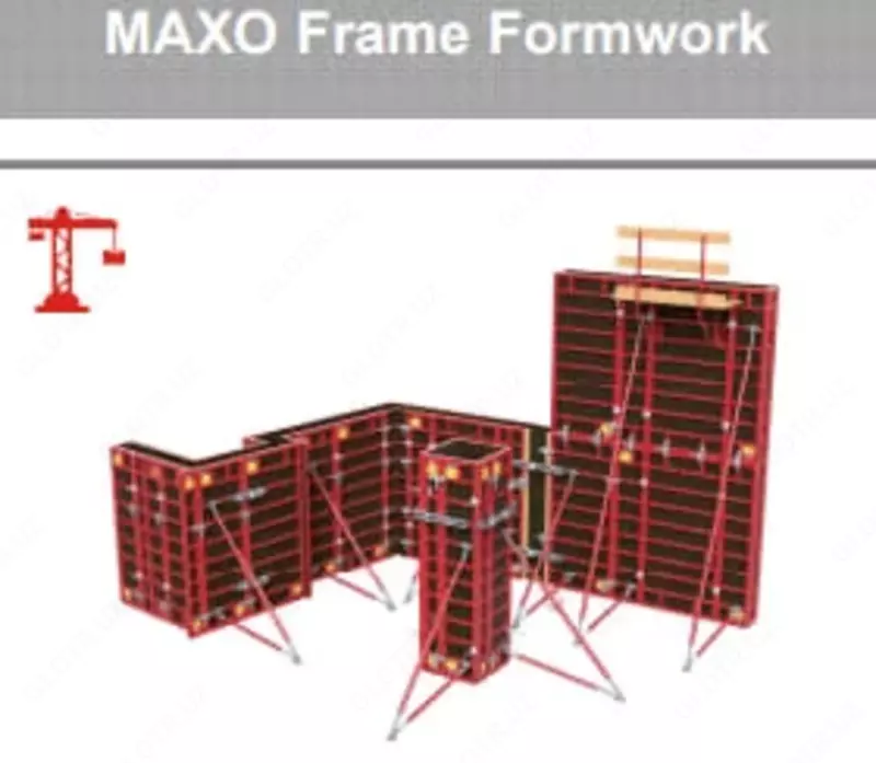 Опалубка с перекрытым столом по запросу - RAS CRANE