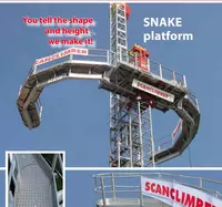 Фасадная платформа SCANCLIMBER SNAKE