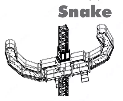 Фасадная платформа SCANCLIMBER SNAKE - Цена по запросу
