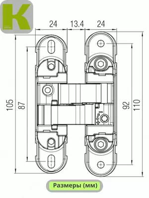 Цена по запросу Скрытые петли Krona Koblenz (Италия)